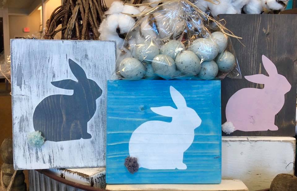 Hop on over to Pine + Pigment and make a bunny!