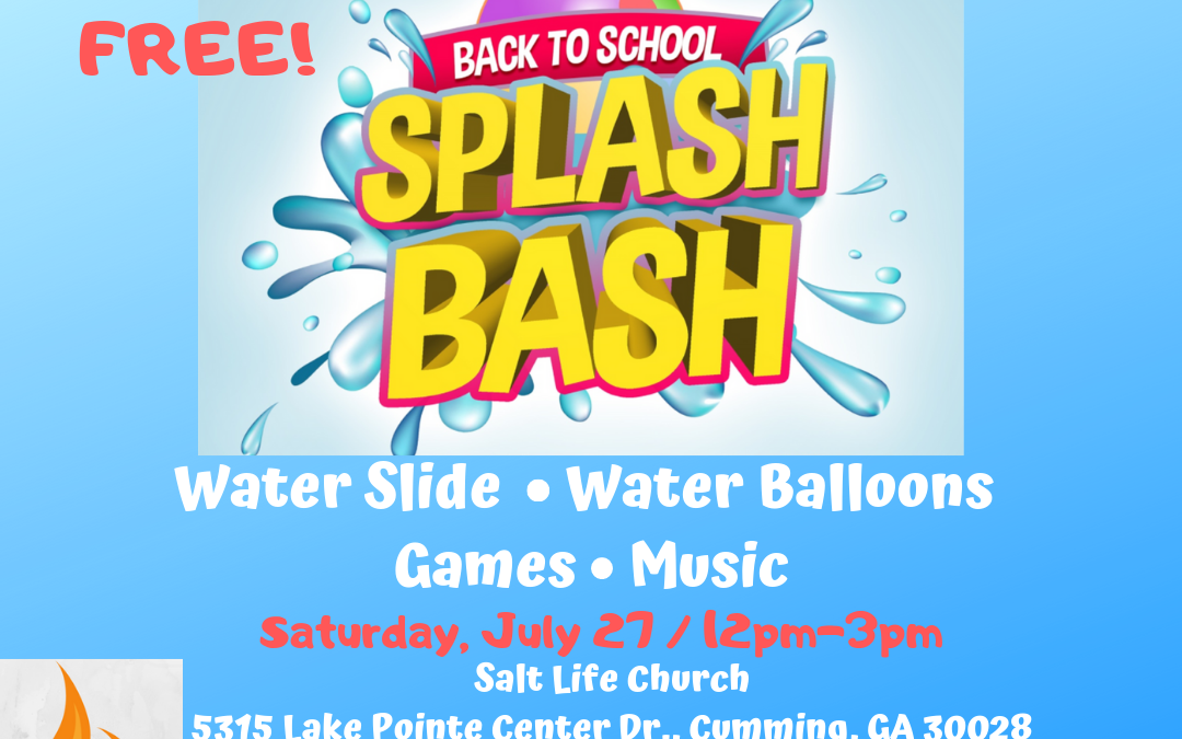 Back To School Splash