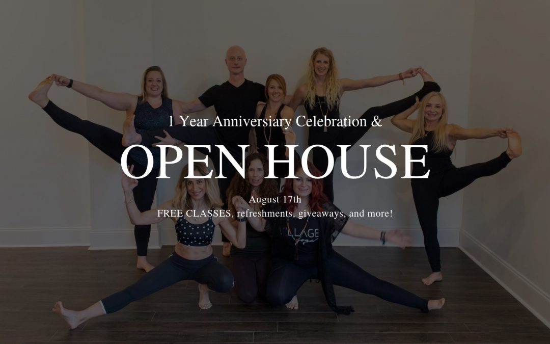 1 Year Celebration and Open House