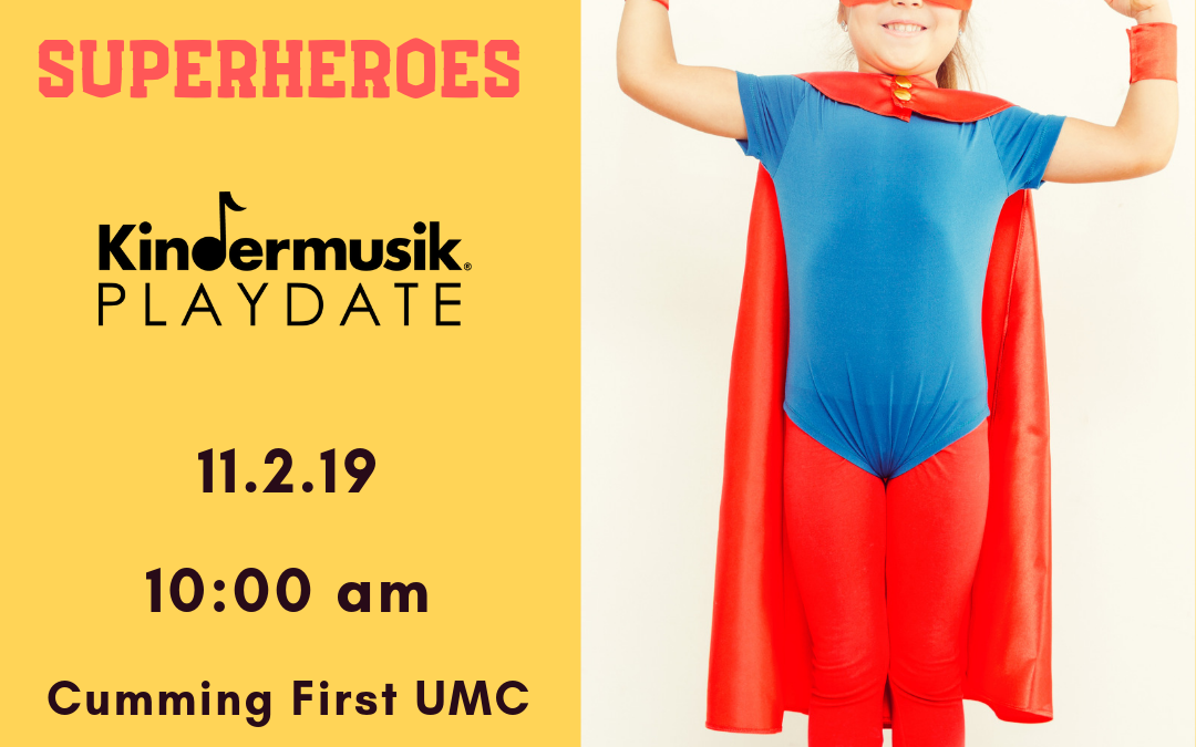 Superhero Kindermusik Playdate