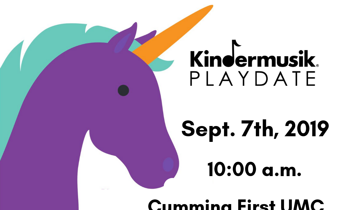 Unicorns Prancing Kindermusik Playdate