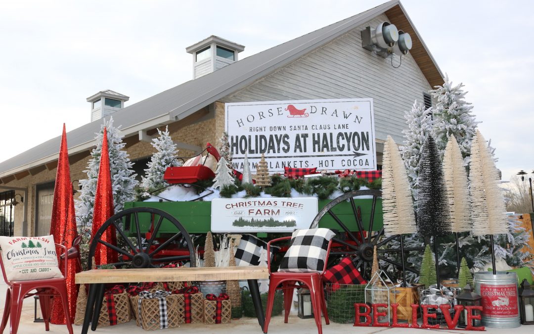 Halcyon Holiday Celebration and Santa Arrival