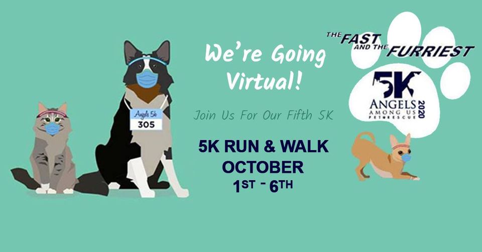 Fast and the Furriest 5K…goes FUR-tual!