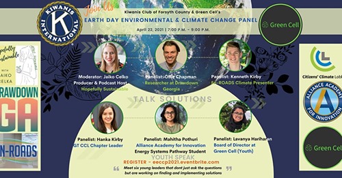 Kiwanis Earth Day Youth Panel